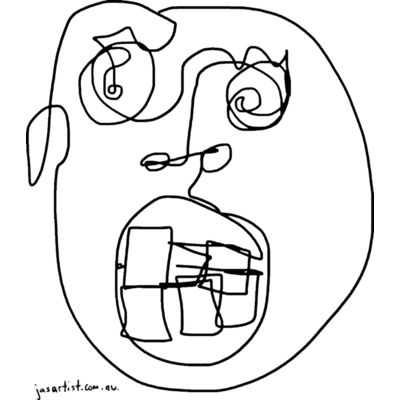 It's Crazy (Black Line) Thumbnail