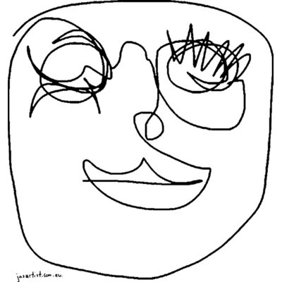 You're Beautiful (Black Line) Thumbnail